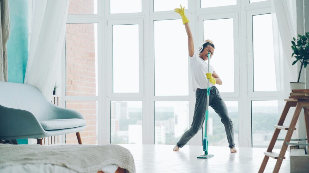 Fun Ways To Exercise - Cleaning