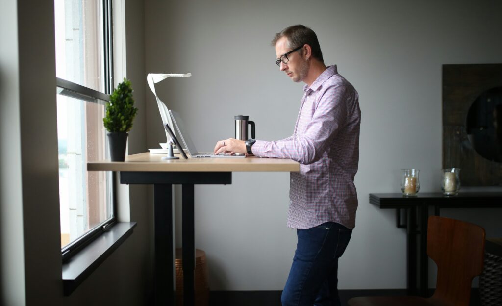 Fun Ways To Exercise - Standing Desk