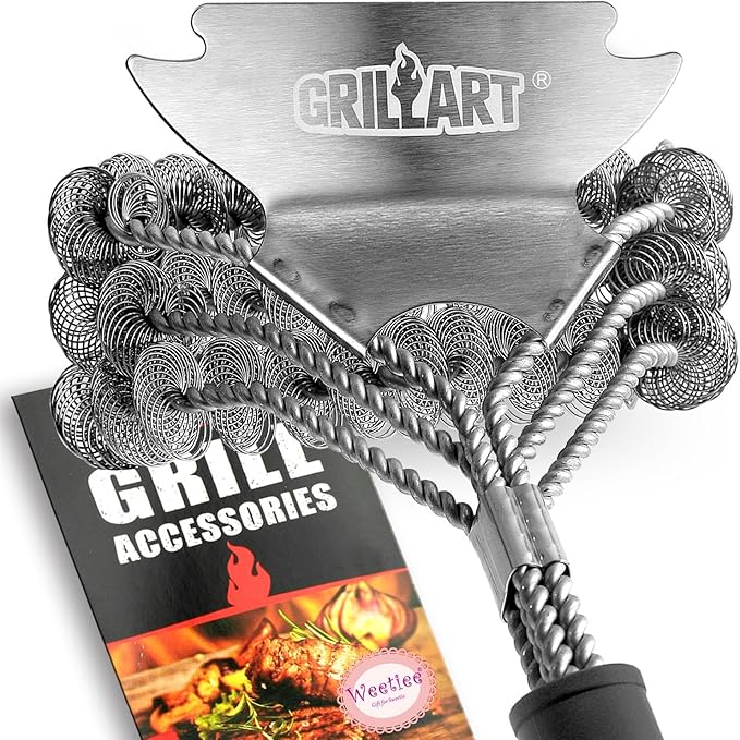 GRILLART Bristle-Free Grill Brush (~$15–$20)