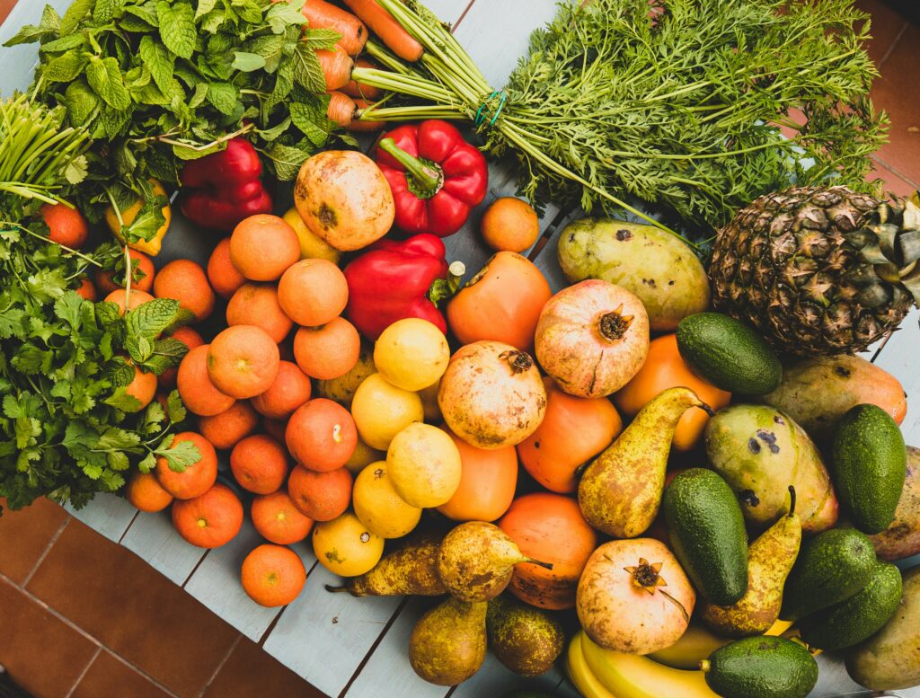 Paleo - Vegetables and Fruits