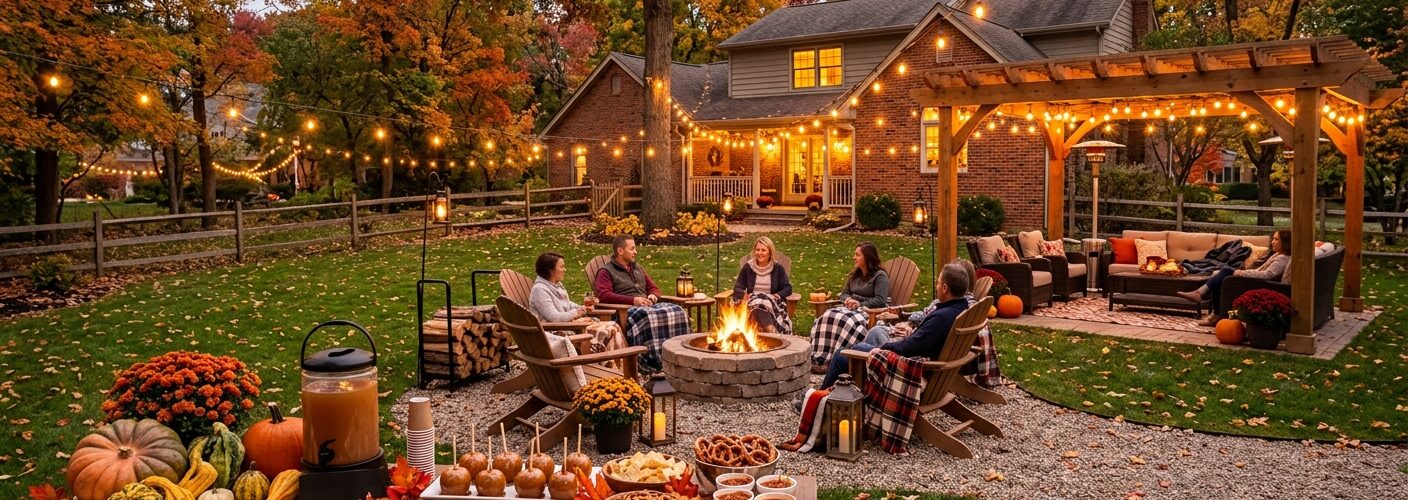 fall backyard entertaining ideas