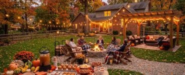 fall backyard entertaining ideas